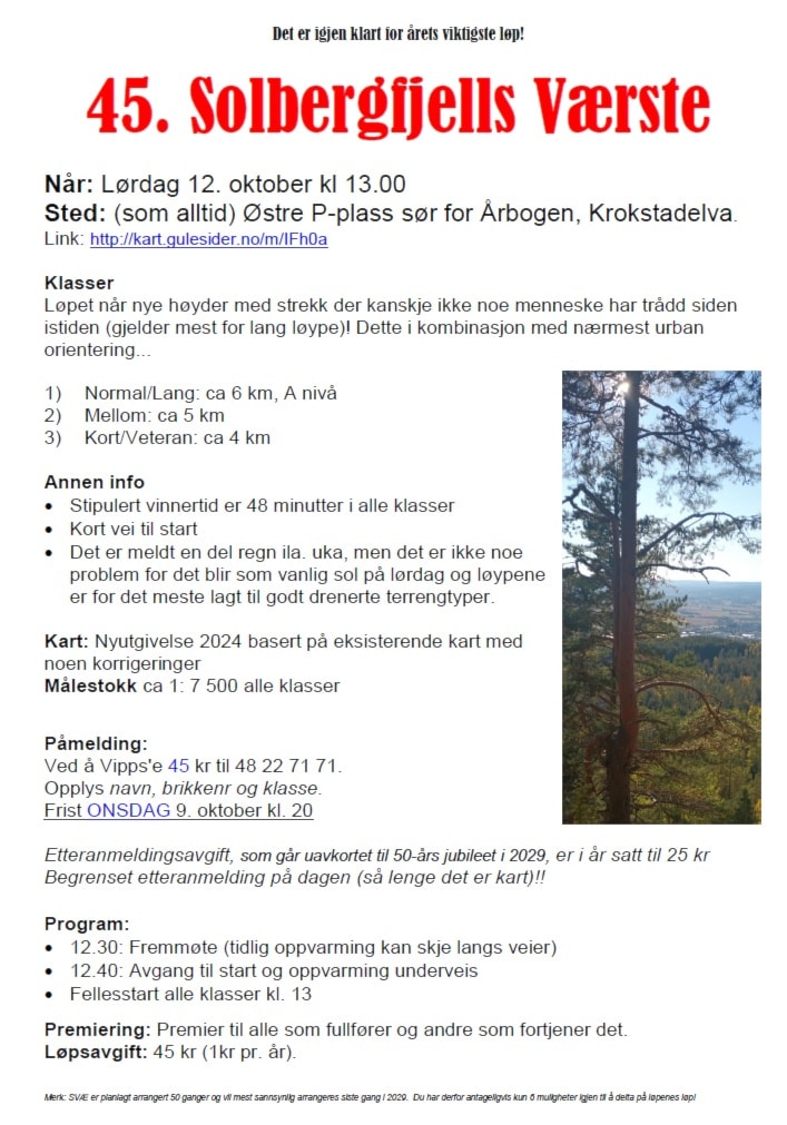 45. Solberfjells Værste
